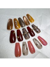 イロ バイ ミロク(ILO by miloc)/【SUZUNE限定デザイン】秋ネイル