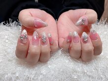レアネイル 新宿(le'a nail)/マグネットチークネイル
