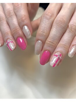 レプティーネイル(Les petite nail)/ピンクカラー