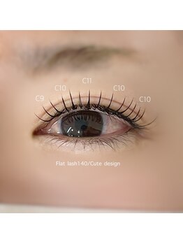 ビューティーアイ(beauty eye)/フラットラッシュ