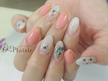 プレジール(Plaisir)/★大人気★押し花ネイル！