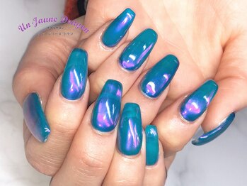 アン ジョーヌドラゴ/【自爪ネイル】オーロラネイル