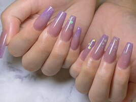 -パープル×グラデ-