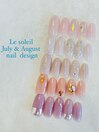 【ハンド】7月・8月定額デザイン