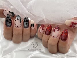 赤 × 黒