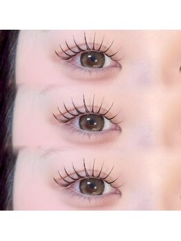 ラビィ アイラッシュ(Raviy Eyelash)の写真/【最新LEDライト導入！】自まつ毛を大切にしながら、一本一本丁寧に装着♪次世代LEDマツエクで印象UP◎