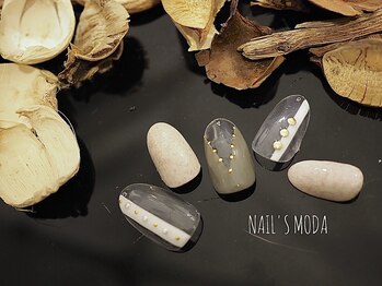 ネイルズ モダ(NAIL'S MODA)/11月新作定額/スポーティーnail