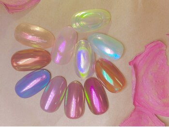 ナル バイ ネイルブレイク(Nalu by Nail Break)/ニューオーロラ うるうるネイル