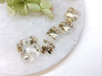 ネイルサロン ふるる 大須店/☆フットプチプラネイル☆#177