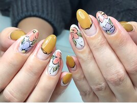 季節のキャンペーンネイル