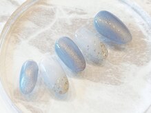 ブレスネイル(brace Nail)/冬のマグネットネイル