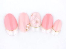 ネイルサロン アテナ(Athena)/持ち込みアート/桜