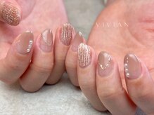 ヴィヴィアン ネイル(Vivian nail)/上品バカラネイル