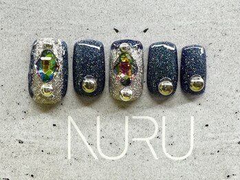 ヌル ネイル 堀江(NURU NAIL HORIE)/個性派/ニュアンス/モードネイル