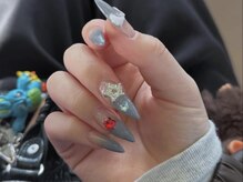 ジェミーネイル エビス(Jemiy nail ebisu)/ブルーグラデ星