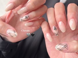 blackcheck×Chrom