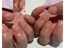 桃ネイル