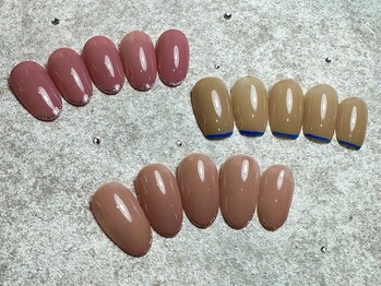 ビューティフルムーン ネイル 本厚木(Beautiful Moon Nail)/〈スキニーフレンチ〉