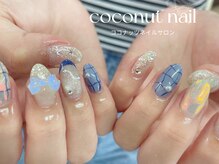 ココナッツネイル/ニュアンスネイル