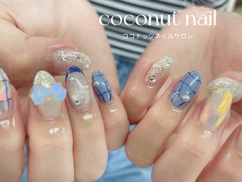 ココナッツネイル/ニュアンスネイル