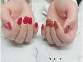 フランセス(Frances)/アシメでハートホログラム