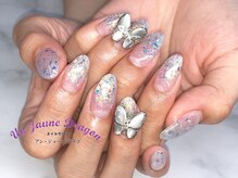 アン ジョーヌドラゴ/【自爪ネイル】蝶々ネイル