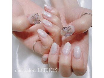 蝶々ワンカラーネイル Pg ネイルサロン リトス Lithos のフォトギャラリー ホットペッパービューティー 蝶々ワンカラーネイル Pg ネイルサロン リトス Lithos のフォトギャラリー ホットペッパービューティー