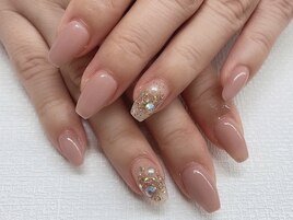 (中原)シアーピンクネイル