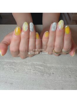 ネイルサロンクリアヴィラ(nail salon clear villa)/trend designコース¥8990