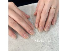 ミシェルネイル(Michell nail)の雰囲気（one color ¥5000+option）