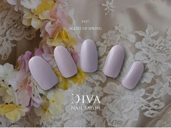 ネイルサロンディーバ 石橋店(Diva)/春のワンカラー