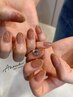 ◆1ヶ月以内再来つけ替オフ無料◆/hand最旬フラッシュネイル￥7100