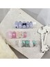 【ご新規様限定！オフ無料】 ◆定額トレンドデザインA◆90分¥9900→¥7700