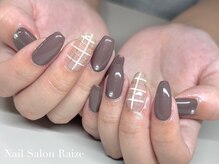 ライズ 本町店(Raize)/チェックネイル/秋ネイル