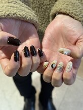 ネイルサロン マーノ(nail salon mano)/少しモードなデザイン
