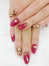 艶やかレオパード