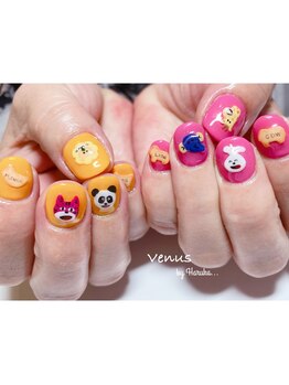 ワンカラー＋3Dパーツ！