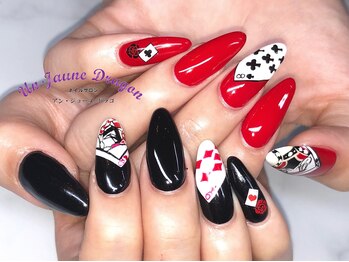 アン ジョーヌドラゴ/【自爪ネイル】トランプネイル