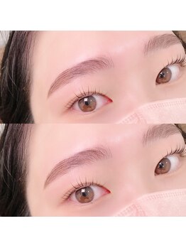 チャム(chum)/アイブロウ×ラッシュリフト