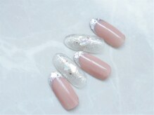 アバネイル 藤が丘(AVA NAIL)/【クリアガラスフレンチ】