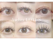 アトリエ ロータス 仙台駅前店(Atelier LOTUS)の雰囲気（#束感マツエク#ワンホンマツエク#カラエク 豊富なデザイン♪）