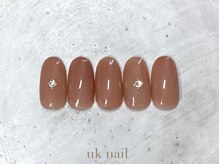 ユーケーネイル(uk nail)/シンプルアート6500円
