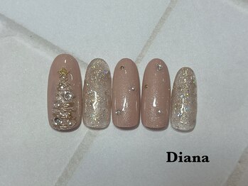 ディアナ ひたちなか高場店(DIANA)/定額ネイル &nbsp;7700円 &nbsp;A-105