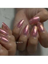 シービューティー(C BEAUTY)/ミラーネイル/ピンクネイル