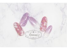 アモウズ(Amouz)/定額【テーマ:桜ネイル】2