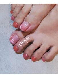 ピンクFootネイル