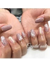 クリスタルネイル ゆめタウン博多店(CRYSTAL NAIL)/３Ｄアートネイル