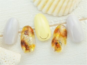 ネイルズガッシュ 大森駅前店(NAILs GUSH)/*べっ甲カラー*