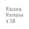 レイスアンドリムーヴ スリーエイト 並木店(Raise&Remove×38)ロゴ