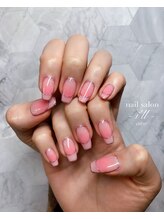 ネイルサロン アイル(nail salon i’ll)/チークネイル☆フレンチライン